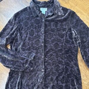 Silky Sheer Floral Top